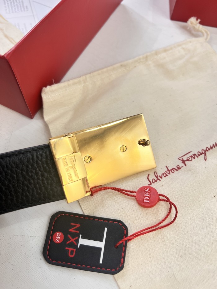 Streetwear Belt Ferragamo 321591 size:3.5cm