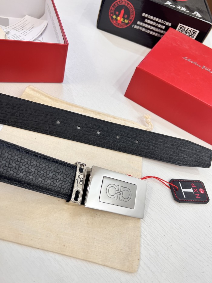 Streetwear Belt Ferragamo 321251 size:3.5cm