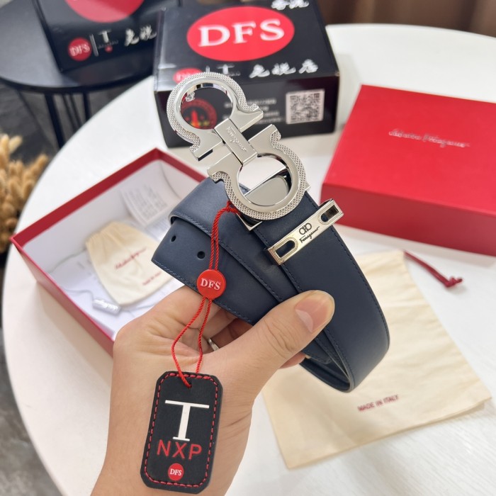 Streetwear Belt Ferragamo 321267 size:3.5cm