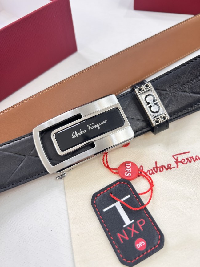Streetwear Belt Ferragamo 321223 size:3.5cm