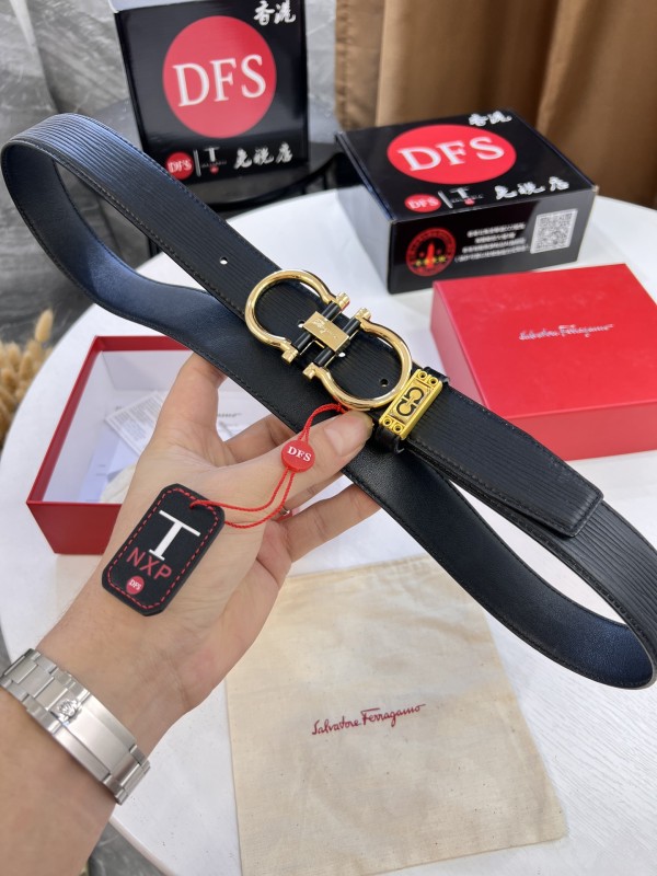 Streetwear Belt Ferragamo 321573 size:3.5cm