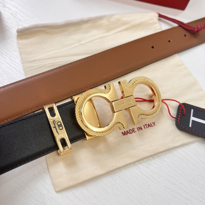 Streetwear Belt Ferragamo 321268 size:3.5cm