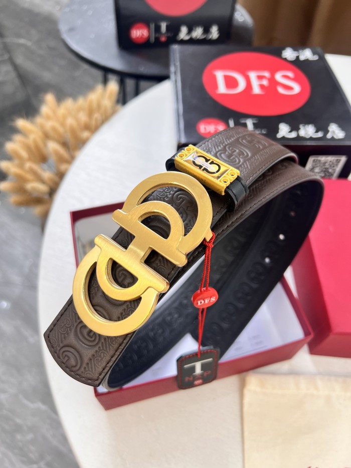 Streetwear Belt Ferragamo 321531 size:3.5cm