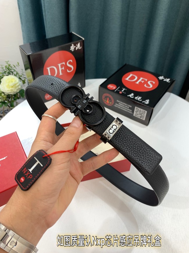 Streetwear Belt Ferragamo 321099 size:3.5cm