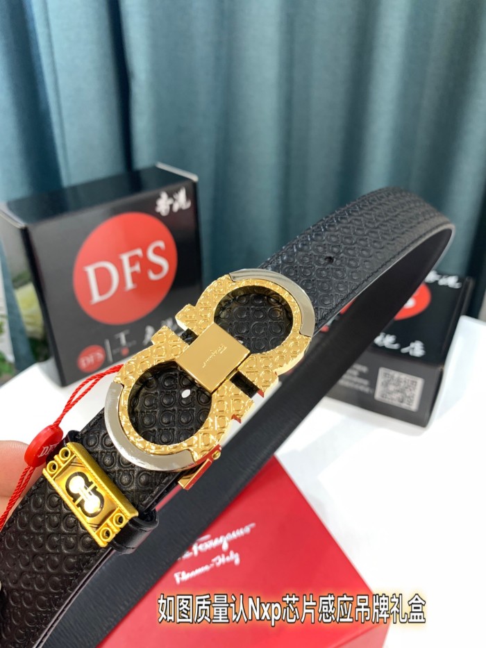 Streetwear Belt Ferragamo 321143 size:3.5cm