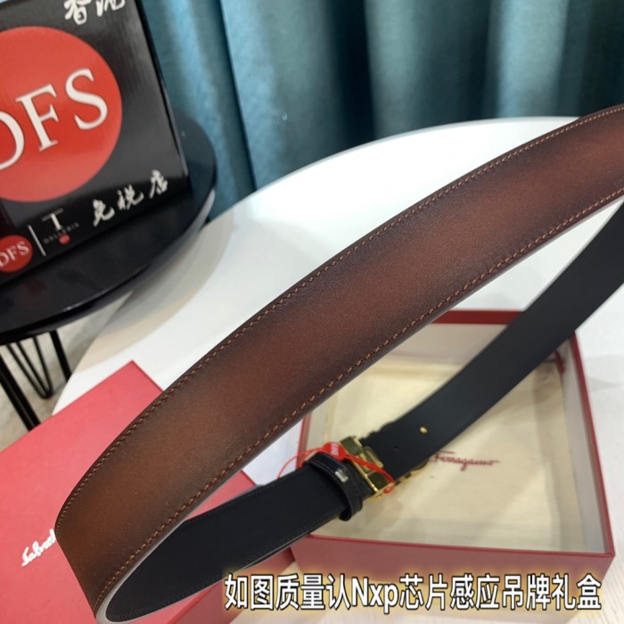 Streetwear Belt Ferragamo 321091 size:3.5cm