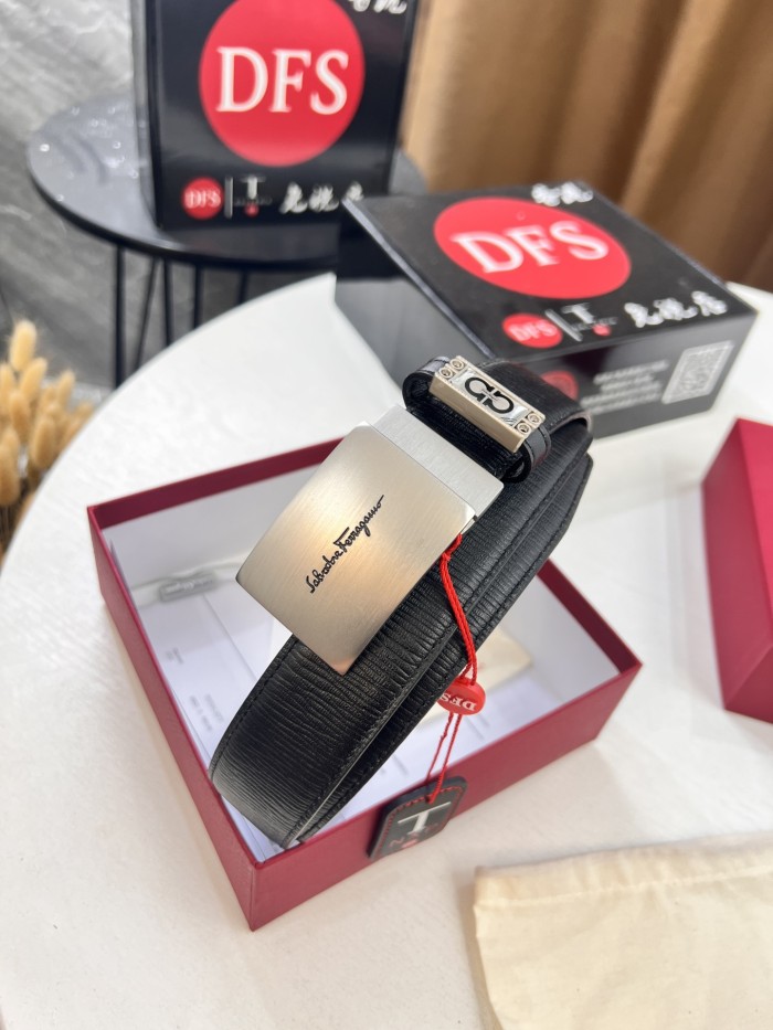 Streetwear Belt Ferragamo 321095 size:3.5cm