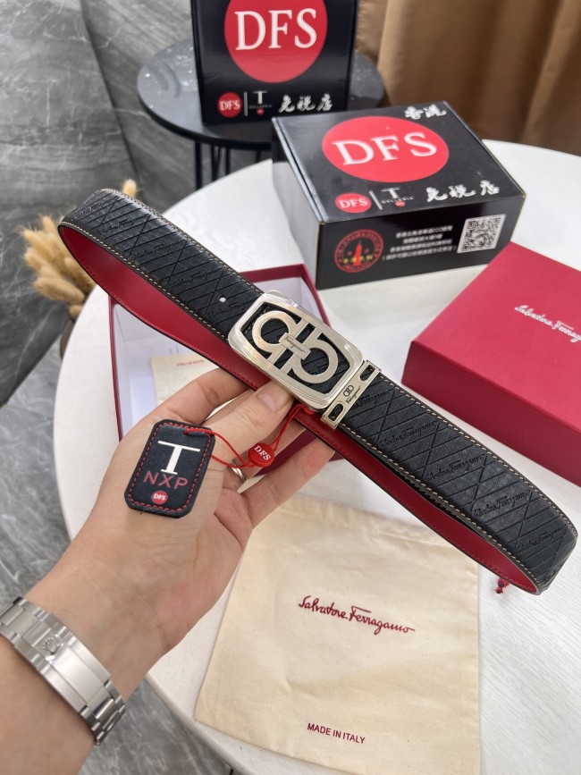 Streetwear Belt Ferragamo 321138 size:3.5cm