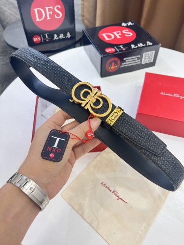 Streetwear Belt Ferragamo 320991 size:3.5cm