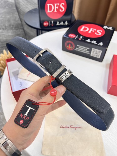 Streetwear Belt Ferragamo 321011 size:3.5cm