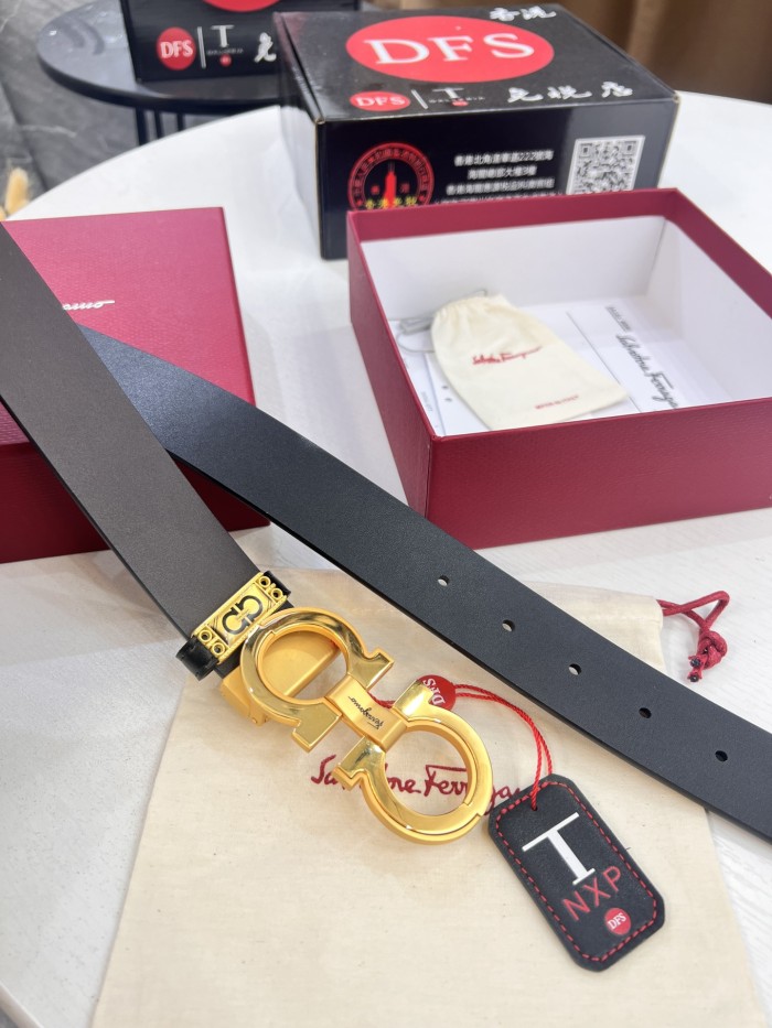 Streetwear Belt Ferragamo 321021 size:3.5cm