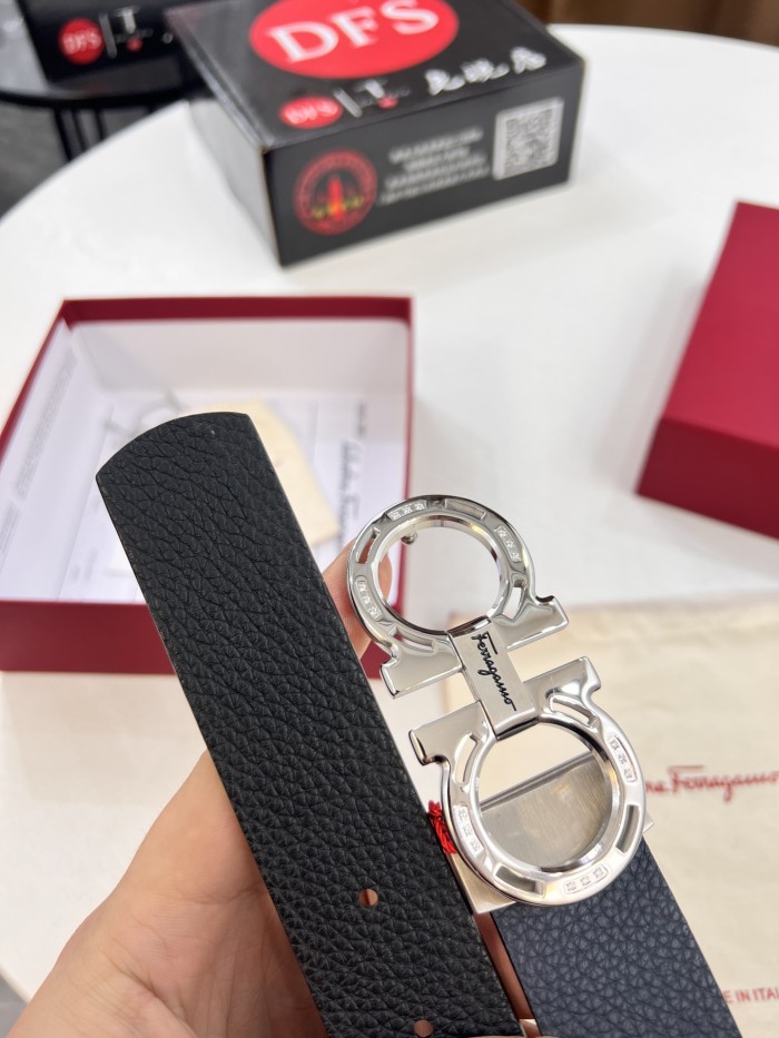 Streetwear Belt Ferragamo 321046 size:3.5cm