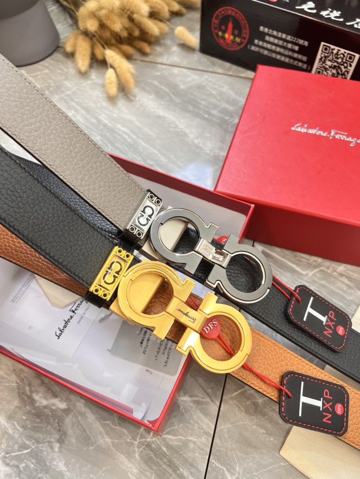 Streetwear Belt Ferragamo 321030 size:3.5cm
