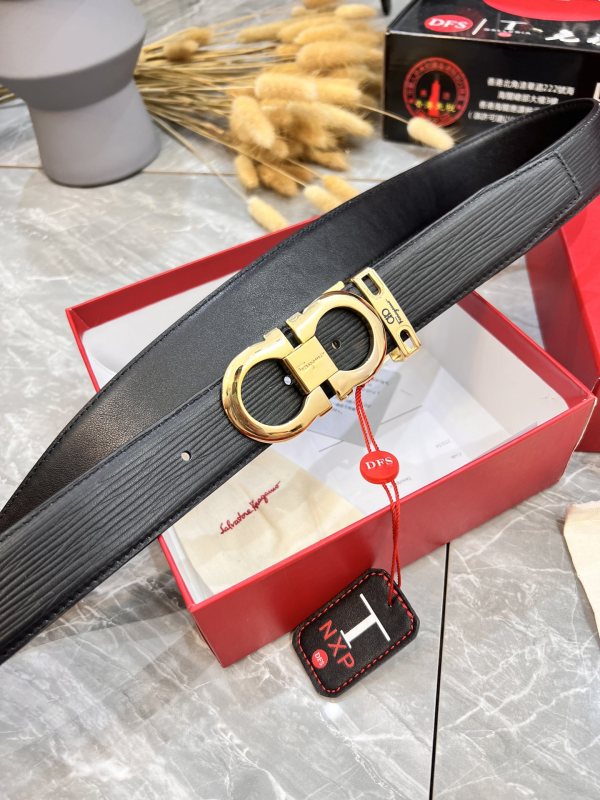 Streetwear Belt Ferragamo 321005 size:3.5cm