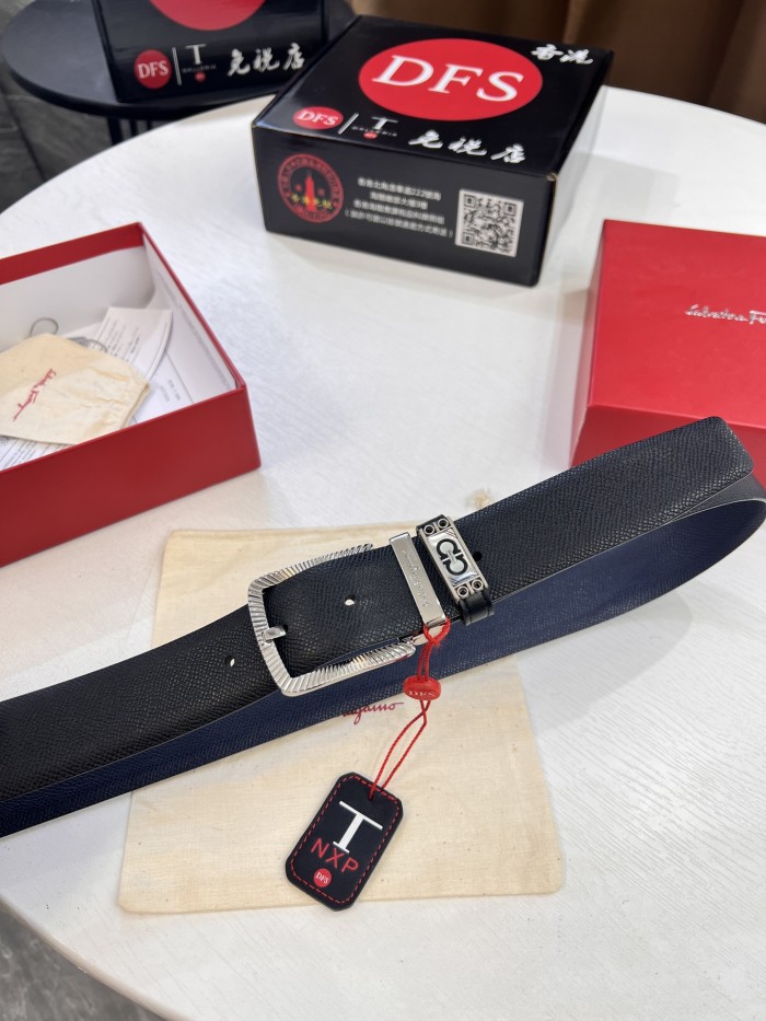 Streetwear Belt Ferragamo 321011 size:3.5cm