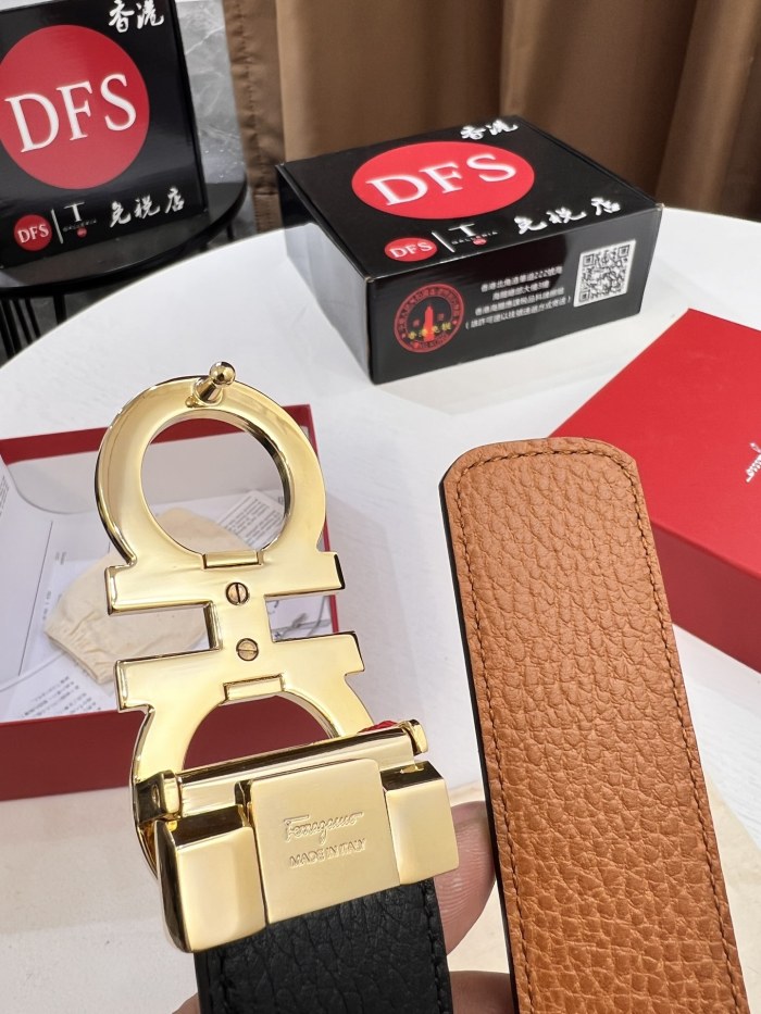 Streetwear Belt Ferragamo 320981 size:3.5cm