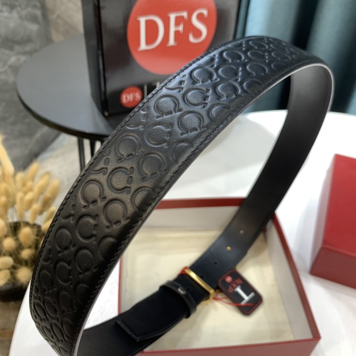 Streetwear Belt Ferragamo 320968 size:3.5cm