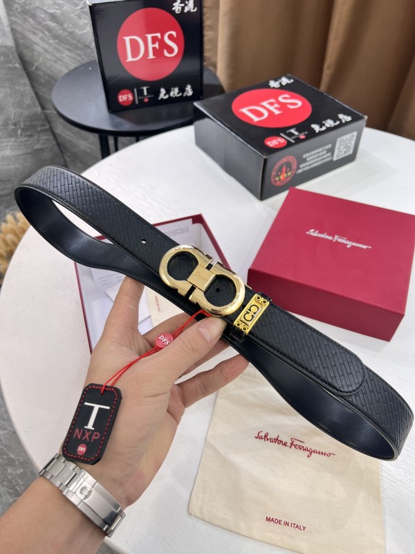 Streetwear Belt Ferragamo 320942 size:3.5cm