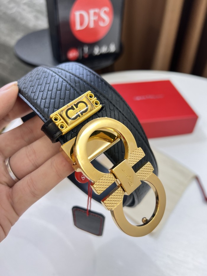 Streetwear Belt Ferragamo 320950 size:3.5cm