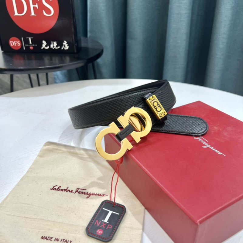 Streetwear Belt Ferragamo 321154 size:3.5cm