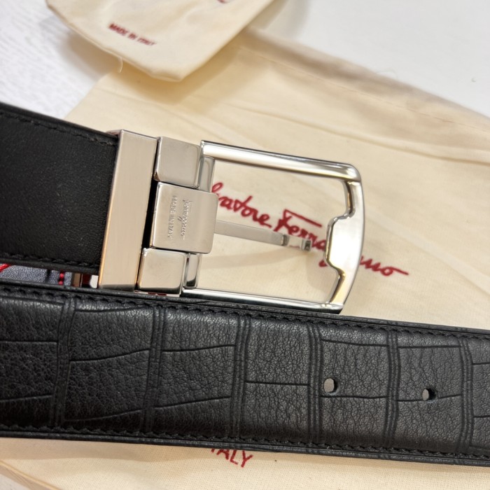 Streetwear Belt Ferragamo 320915 size:3.5cm