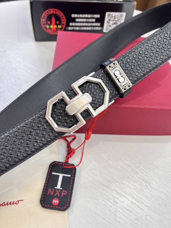 Streetwear Belt Ferragamo 320919 size:3.5cm