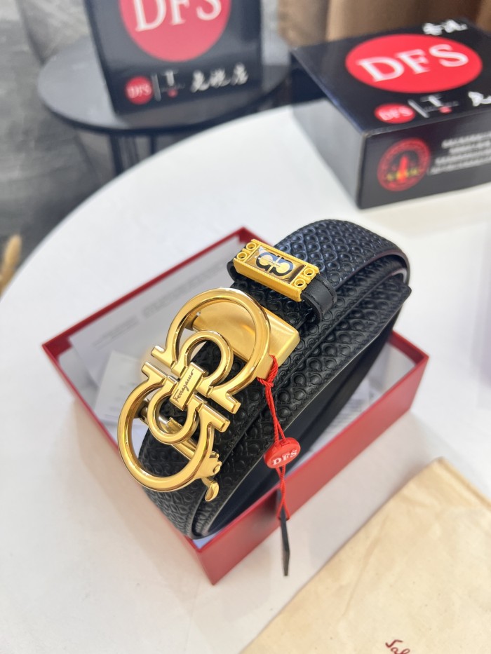 Streetwear Belt Ferragamo 320991 size:3.5cm