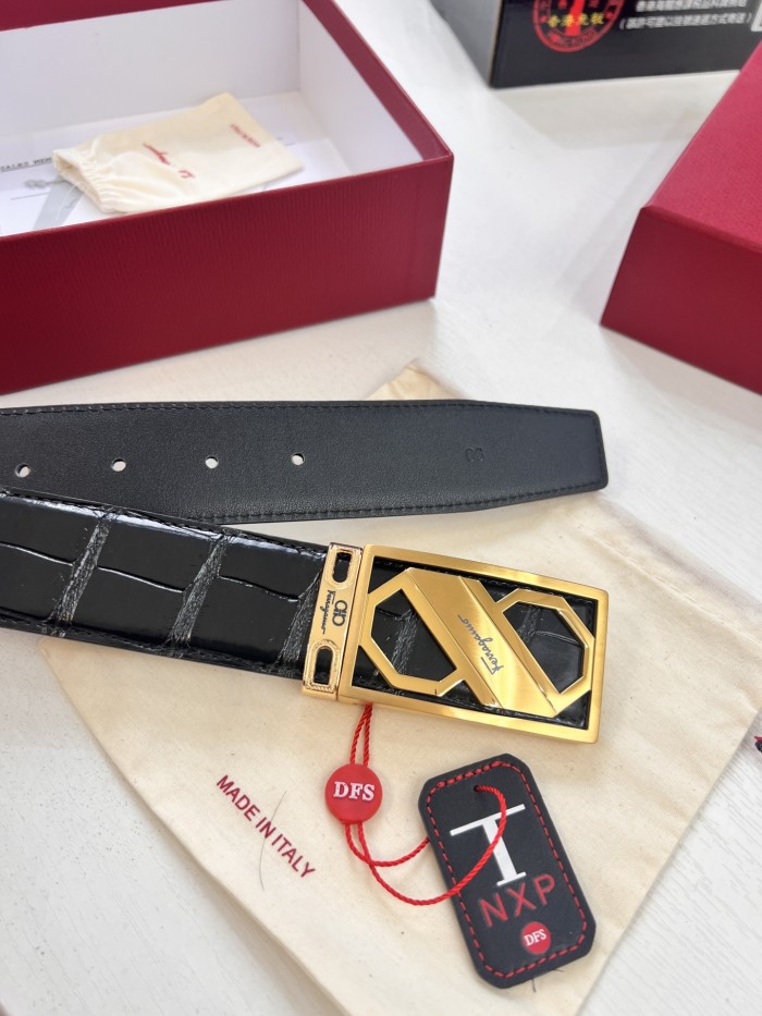 Streetwear Belt Ferragamo 321112 size:3.5cm