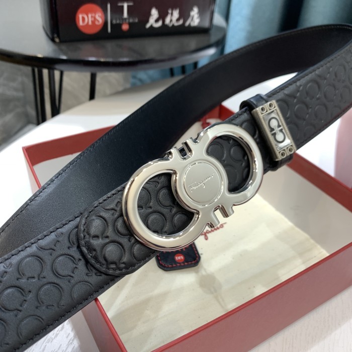 Streetwear Belt Ferragamo 320967 size:3.5cm