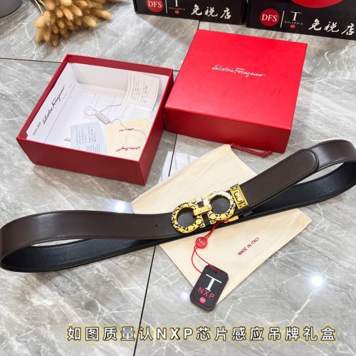 Streetwear Belt Ferragamo 321035 size:3.5cm