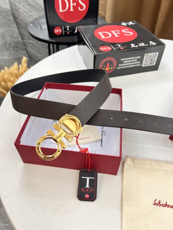 Streetwear Belt Ferragamo 321047 size:3.5cm