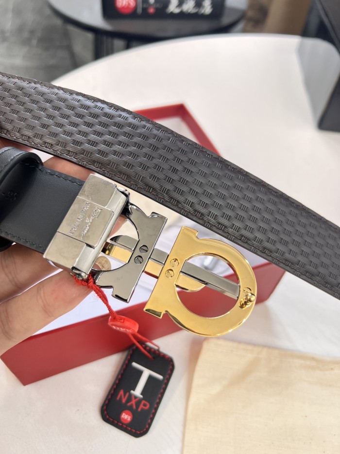 Streetwear Belt Ferragamo 320545 size:3.5cm