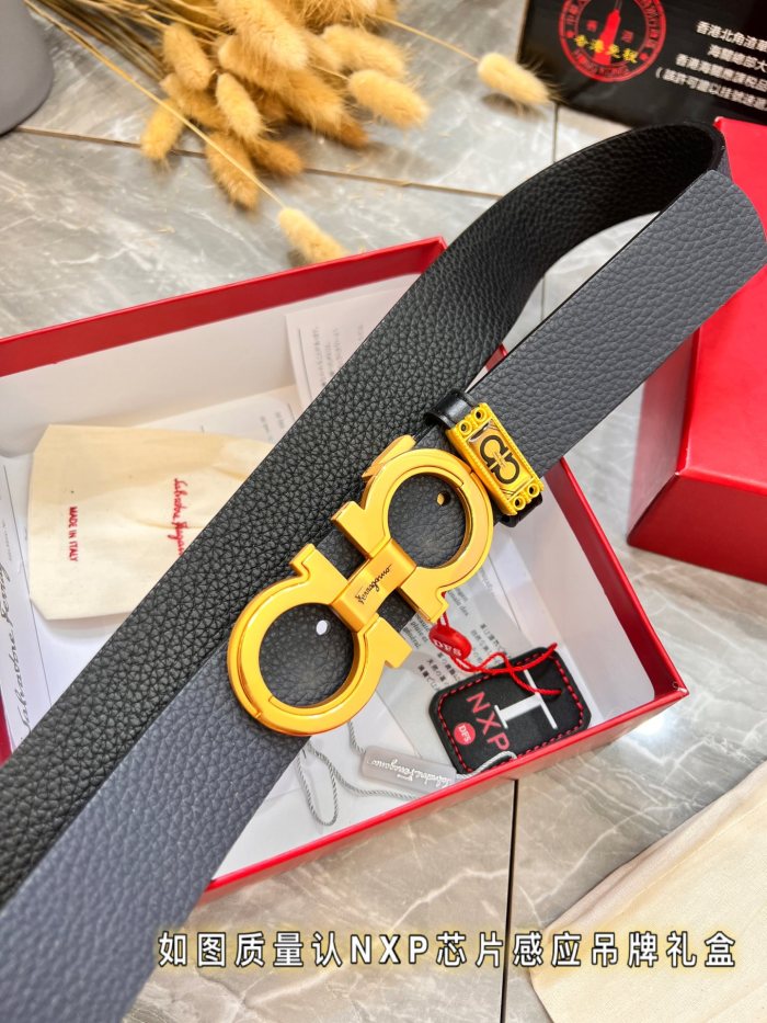 Streetwear Belt Ferragamo 320861 size:3.5cm