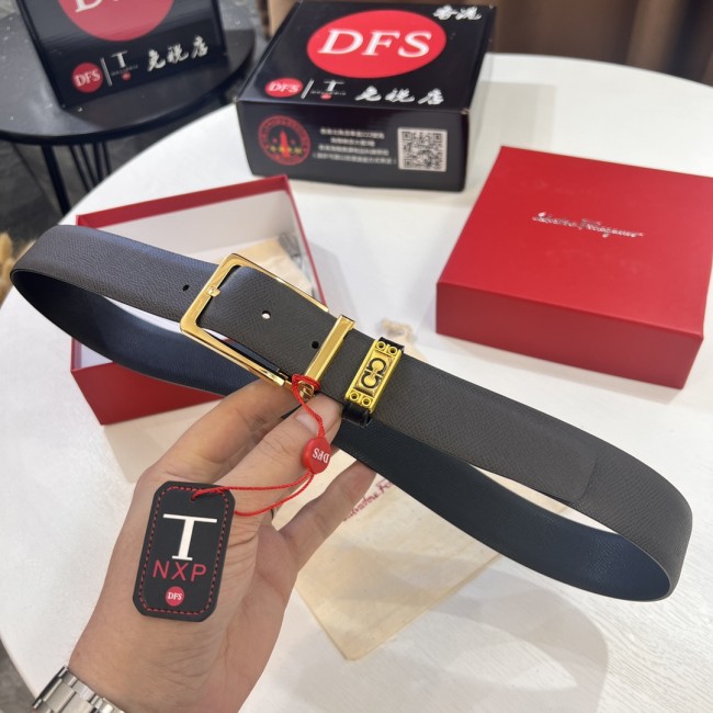 Streetwear Belt Ferragamo 320410 size:3.5cm