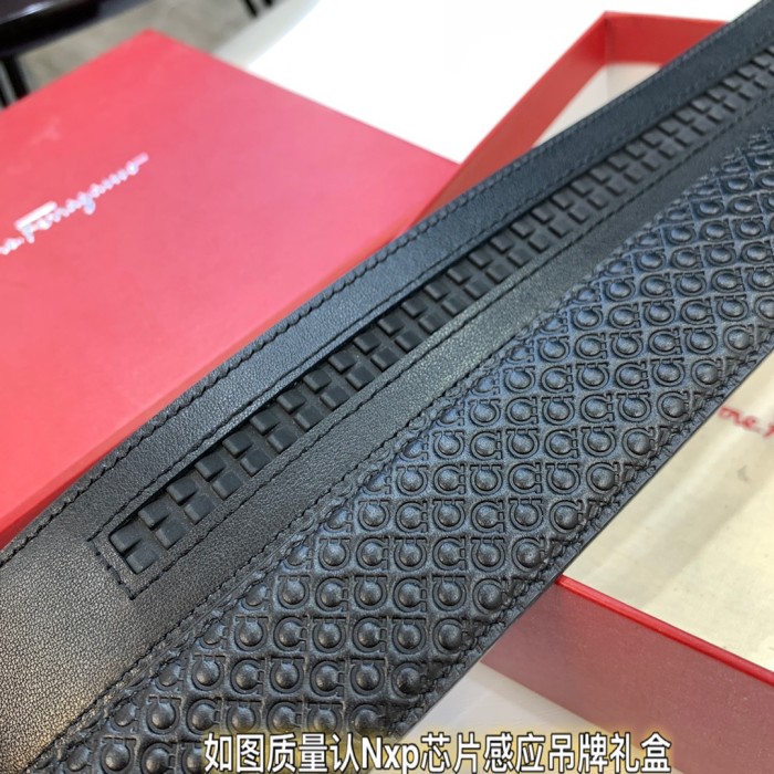 Streetwear Belt Ferragamo 320697 size:3.5cm