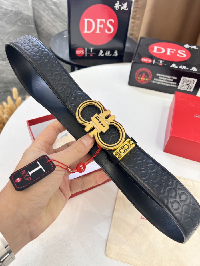 Streetwear Belt Ferragamo 320500 size:3.5cm