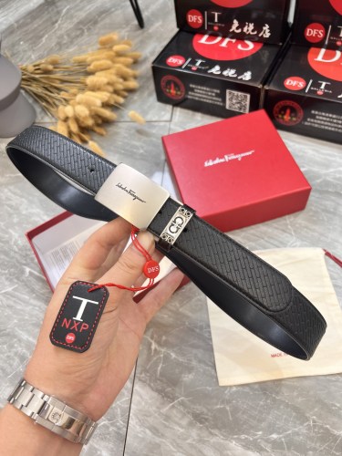 Streetwear Belt Ferragamo 320768 size:3.5cm