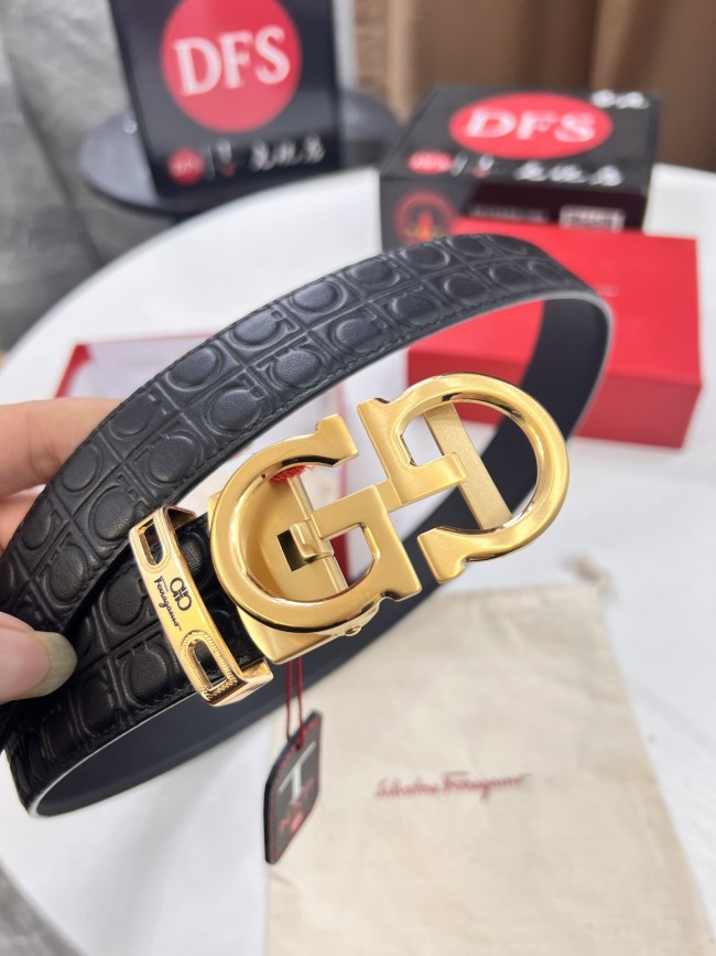 Streetwear Belt Ferragamo 320650 size:3.5cm