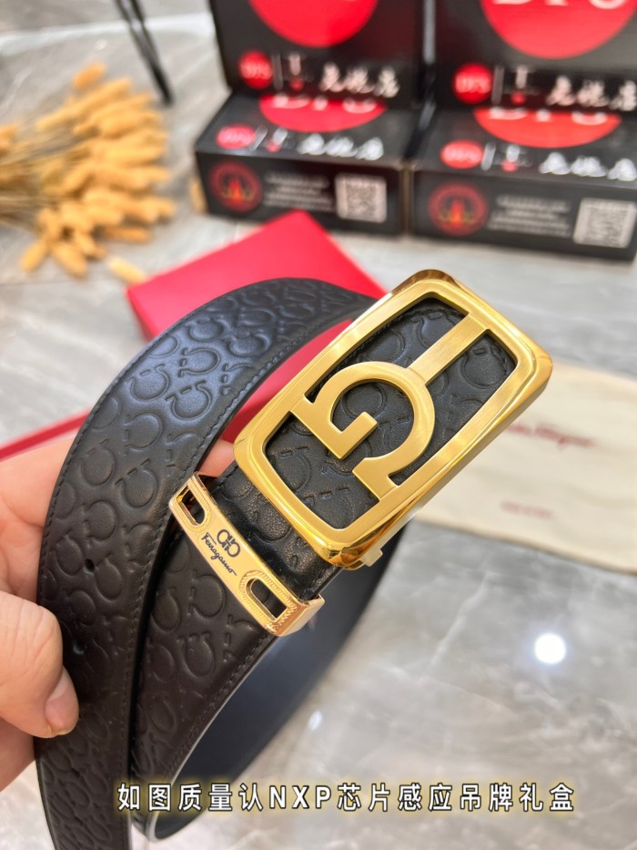 Streetwear Belt Ferragamo 320773 size:3.5cm