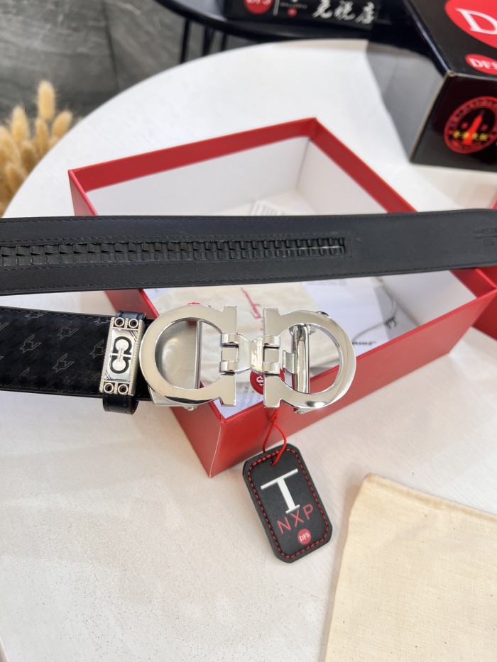 Streetwear Belt Ferragamo 320788 size:3.5cm