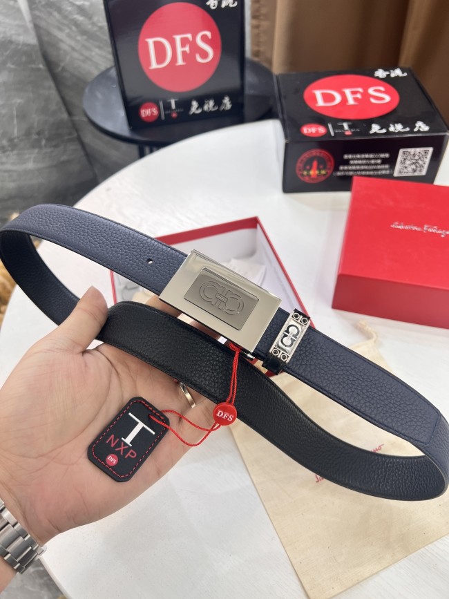 Streetwear Belt Ferragamo 320474 size:3.5cm