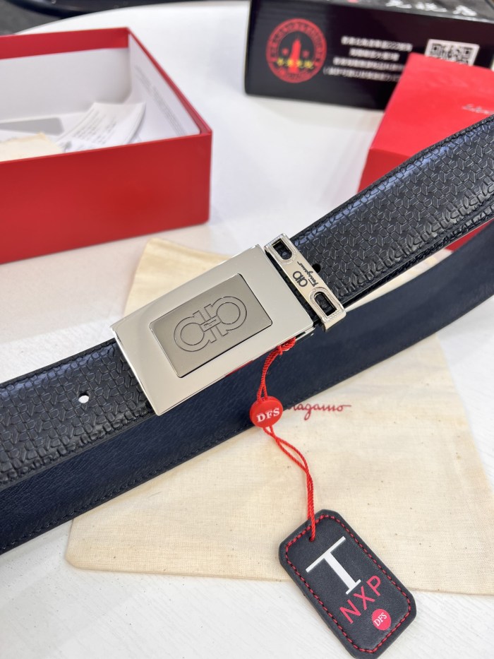 Streetwear Belt Ferragamo 320601 size:3.5cm
