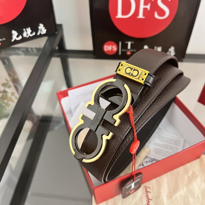Streetwear Belt Ferragamo 320730 size:3.5cm