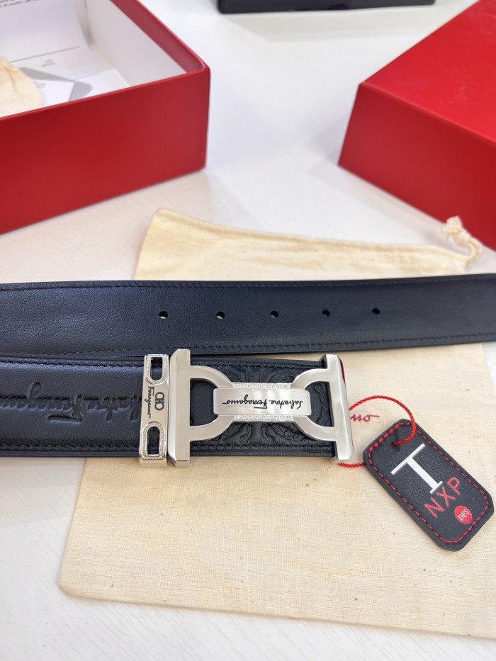 Streetwear Belt Ferragamo 320592 size:3.5cm