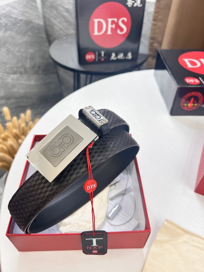 Streetwear Belt Ferragamo 320415 size:3.5cm