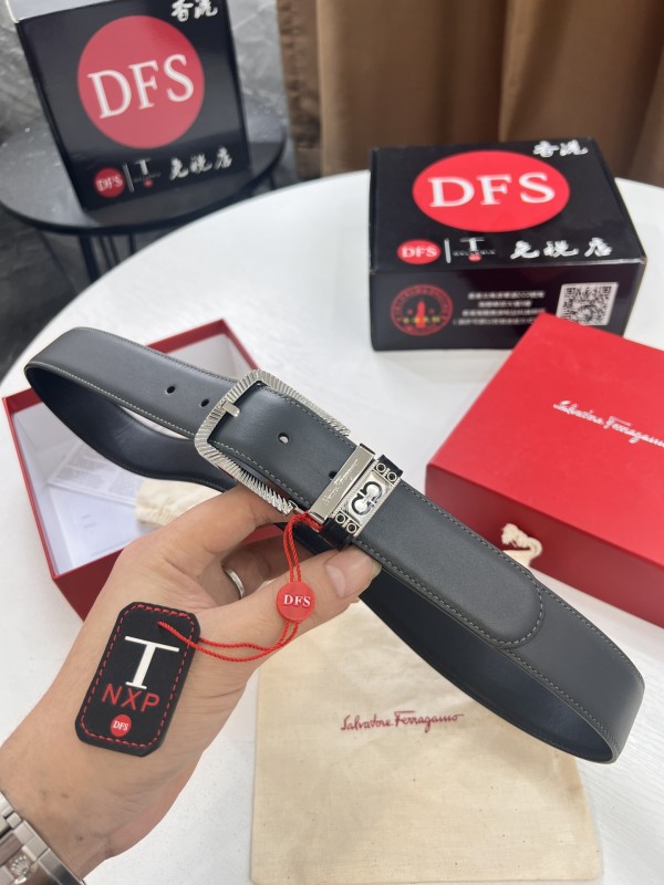 Streetwear Belt Ferragamo 320424 size:3.5cm