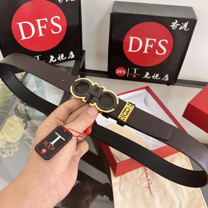 Streetwear Belt Ferragamo 320730 size:3.5cm