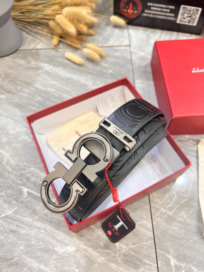 Streetwear Belt Ferragamo 320869 size:3.5cm