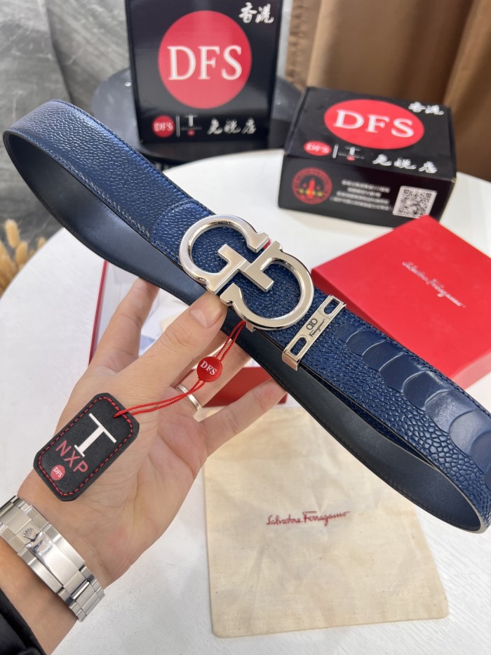 Streetwear Belt Ferragamo 320505 size:3.5cm