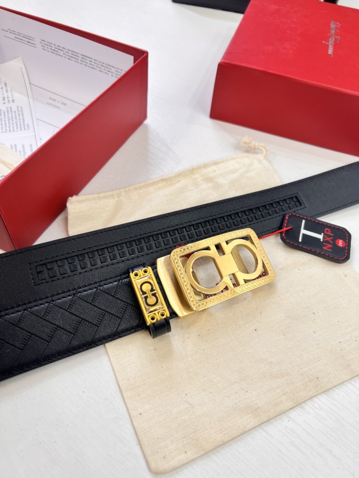 Streetwear Belt Ferragamo 320484 size:3.5cm